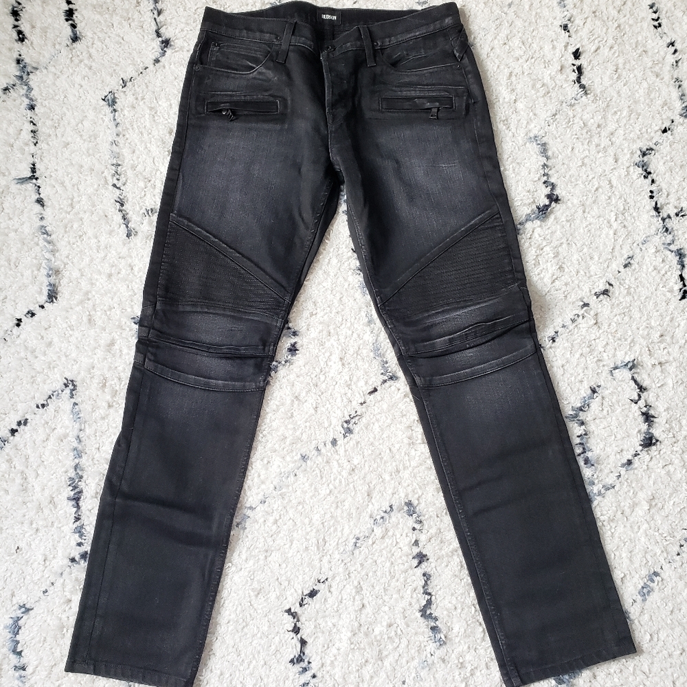 Hudson Moto jeans size 33 x 31 inseam